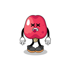 cashew mascot illustration is dead