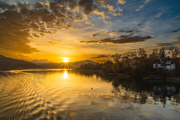 Sunset on Worthersee