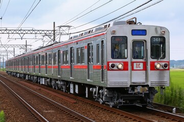 Obraz premium 通勤電車 京成3600形試運転