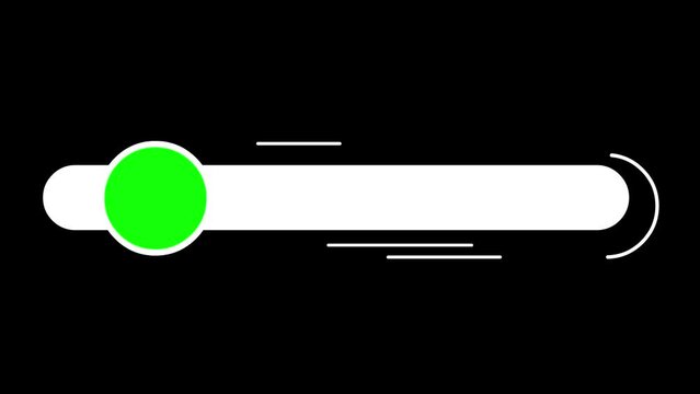 lower third animation green screen circle logo 4k alpha channel