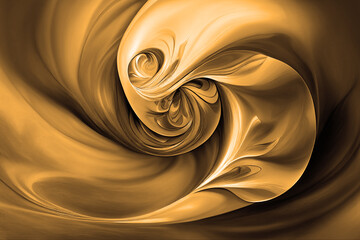 Gold yellow background texture, wavy silky black, golden and brownish shades of colors beautiful, hot and flowing design
