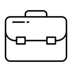 Trendy vector icon of portfolio, business briefcase