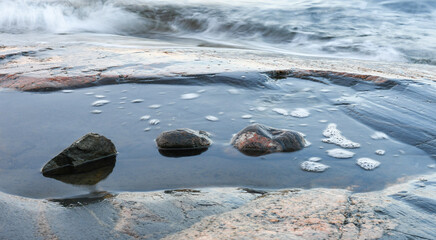 When water meets rock