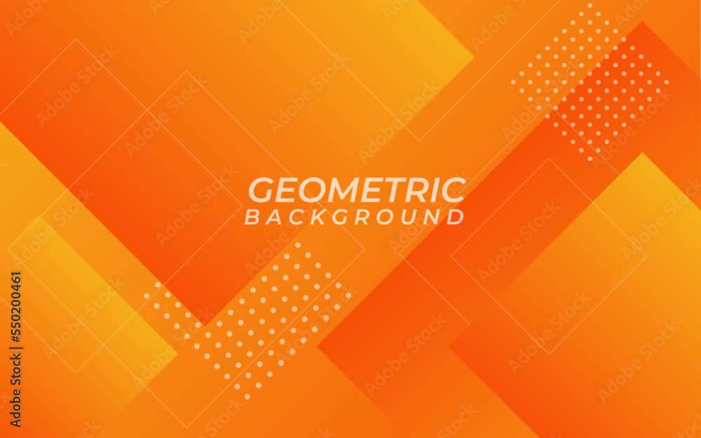 Aufkleber abstract gradient square geometric shape background
