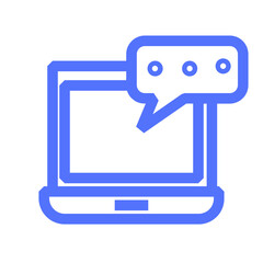 Fototapeta premium online chatelearningconversationchat bubblestudyingchatuiprofessions and jobscommunications