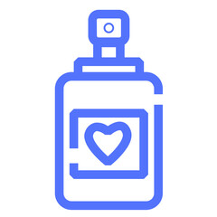 Perfume Fragrance Aroma Bottle Heart Scent Cologne Beauty Spray