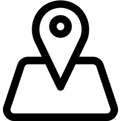 location line icon