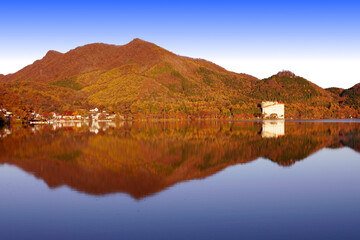 秋の榛名湖