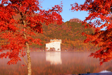 秋の榛名湖