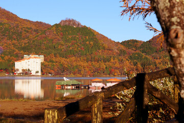 秋の榛名湖