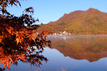 秋の榛名湖