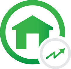chart home icon
