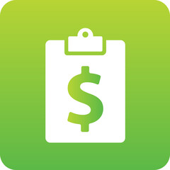 money task gradient icon