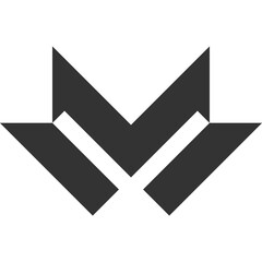 Minimal Innovative Initial WM logo