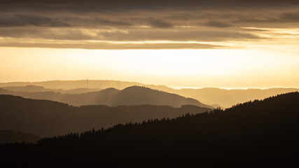 Sonnenaufgang Schwarzwald