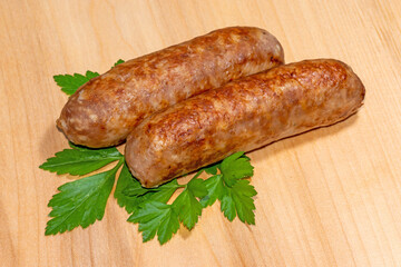 Grobe, fränkische Bratwürste