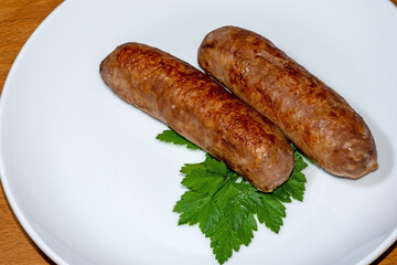 Grobe, fränkische Bratwürste