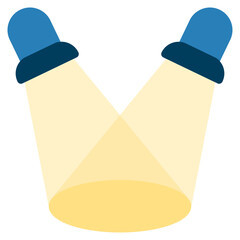 spotlight flat icon