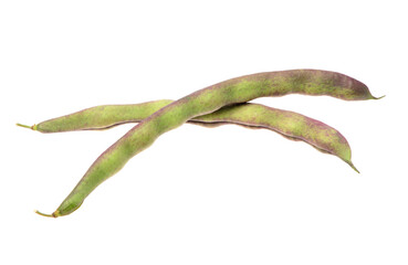 kidney bean on white background 