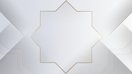 Islamic luxury Background design for Ramadan Kareem