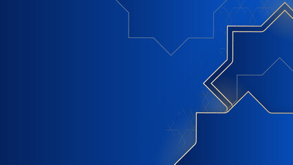 Ramadan Kareem greeting card. Cyan Golden lantern on the shelf with handwritten arabic calligraphy means Ramadan Kareem. Vector illustration in 3d realistic style for islamic muslim holidays