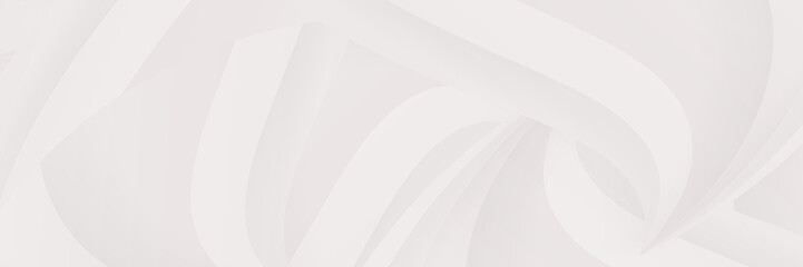 Abstract white background. Clean and simple pattern for business template. 3d illustration.