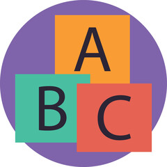 Alphabet Vector Icon
