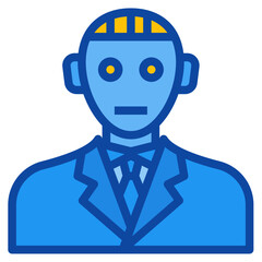 avatar two tone icon