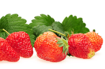 strawberry isolated over white background