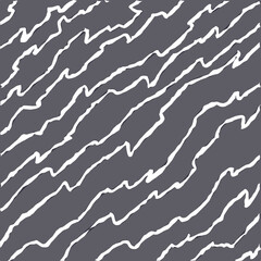 Abstract background with rough wavy lines pattern