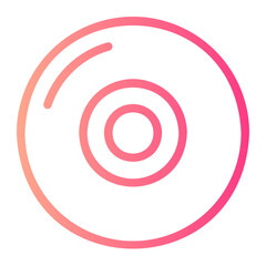 vinyl gradient icon