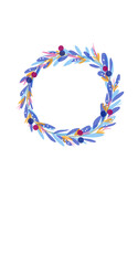 christmas wreath Wedding Christmas pink and yellow flowers decorate