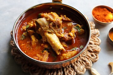 Mutton Rogan josh or mutton masala is India's famous Spicy nonvegetarian dish. It's made out of...