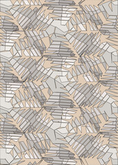 irregular mosaic tile pattern