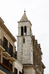 Fototapeta na wymiar Detail from old building in the city of Bari