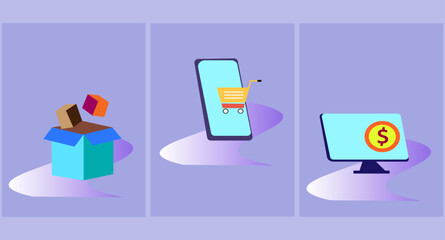 Graphics, online product sales banner on website, Facebook, Intragram