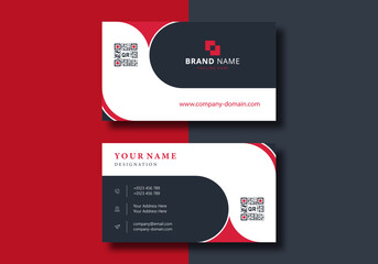 Business card design template, Clean professional business card template, visiting card, business card template.