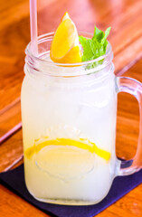 Homemade Fizzy Lemonade