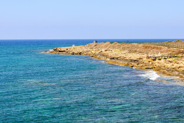 Fototapeta na wymiar Beautiful Mediterranean Beach Sea View
