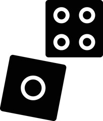 Dice Game Vector Icon
