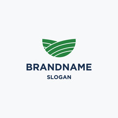 Fototapeta premium Farm logo icon design template 