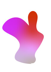 Abstract Shape Gradient Transparent 