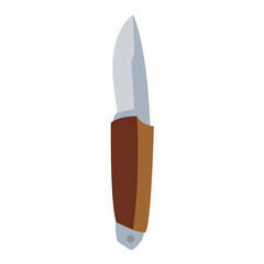 hiking knife icon