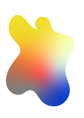 Abstract Shape Gradient Transparent 