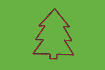 Drawstring Christmas Tree