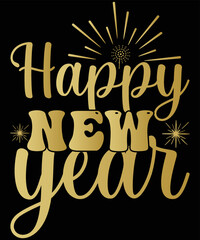 new year svg design