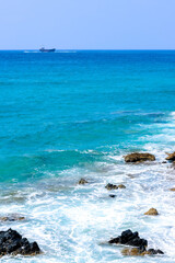 Beautiful Mediterranean Beach Sea View