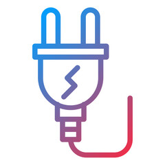 Power Plug Icon Style