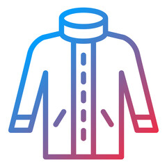 Winter Coat Icon Style