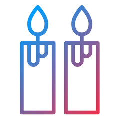 Candle Icon Style